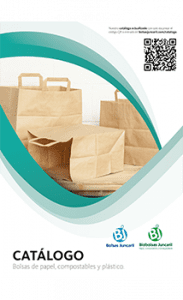 Catálogo de bolsas de papel, bolsas de plástico, sobres de papel, bolsas para farmacia, bolsas para óptica, sobres regalo, bolsas plástico reciclado, sobres transparentes.
